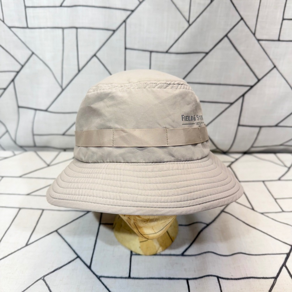 Field & Stream Bucket Hat OSFA Tan SmartWick UPF 30+ Adjustable Sun Hat
